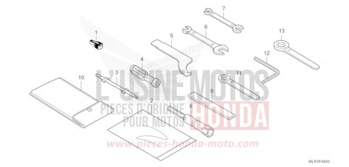 OUTILS CBR500RACT de 2026